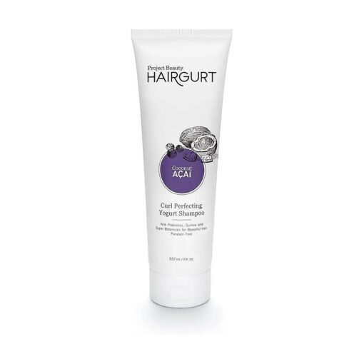 Curl Perfecting Yogurt Shampoo For Curly, Coily and Wavy Hair Repair ; For The Appearance Of Noticeably Thicker, Fuller Hair Even On Color Treated Hair, Sulfate-Free ( 237 ml / 8 oz )