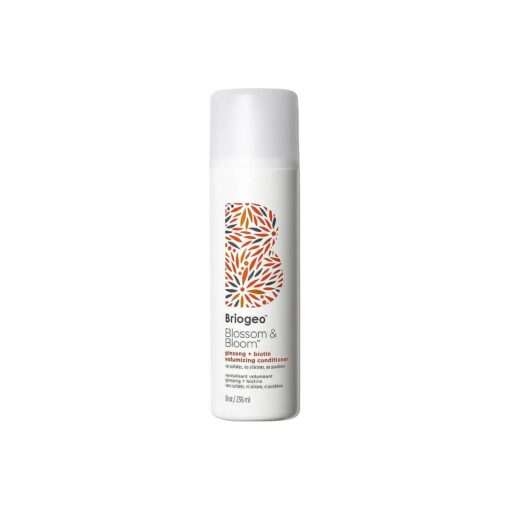 Briogeo Blossom & Bloom Ginseng + Biotin Volumizing Conditioner, Vegan, Phalate & Paraben Free, 8 oz