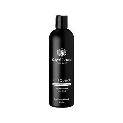 Curl Quench Conditioner by Royal Locks, Argan Oil and Keratin Infused Sulfate and Paraben Free for Curly Colored Permed Dry Grey or Damaged Hair