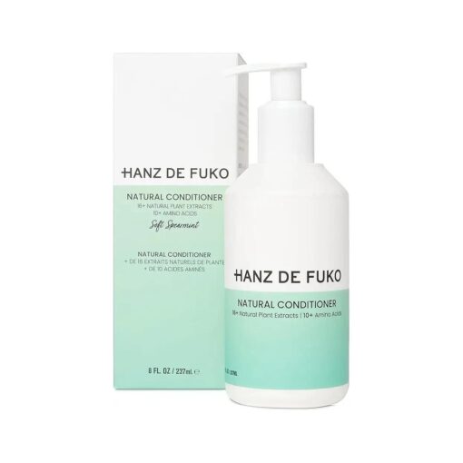 Hanz de Fuko Premium Natural Conditioner - Sulfate and Paraben Free - Fights Dandruff and Scalp Irritation - 16+ Natural Plant Extracts, 8 oz .