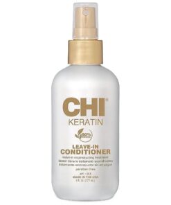 CHI Keratin Leave-in Conditioner, Hydrating Conditioner For Restoring Softness & Preventing Breakage, Great For Daily Use, Sulfate-free, 6 Oz