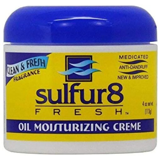 Sulfur 8 Fresh Oil Moisturizing Creame 4 oz by Surfur8