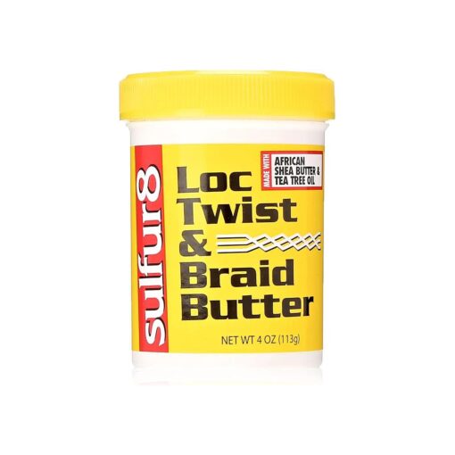 Sulfur 8 Loc Twist and Braid Butter, 4 Ounce