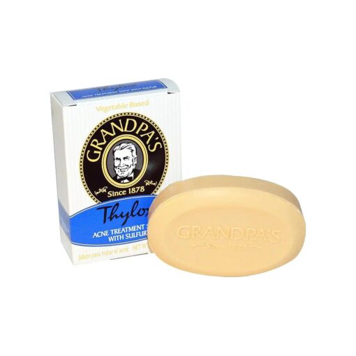 Grandpa 's Thylox Acne Treatment Soap with Sulfur, 3.25 Oz