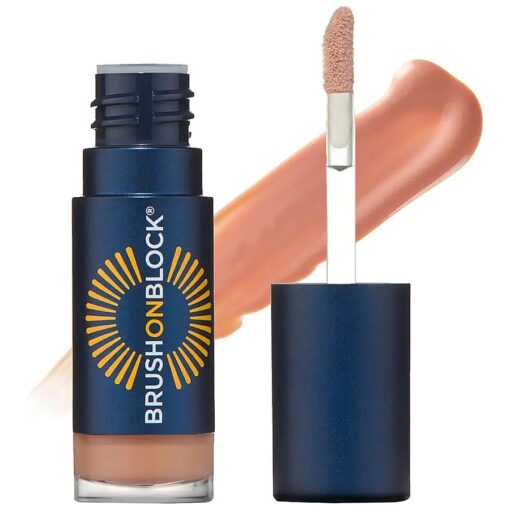 Sun Shine Protective Lip Oil SPF 30, Mineral Protection from UVA/UVB & Blue Light, Hydrating, Cruelty-Free, Gluten-Free, & Vegan, Nude