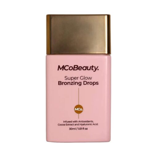 MCoBeauty Super Glow Bronzing Drops, Sun-Kissed Glow for Hydrated Radiance, Vegan, Cruelty Free Cosmetics