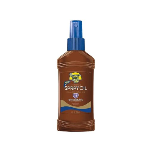 Protective Spray Oil, Sunscreen SPF 15 8 oz