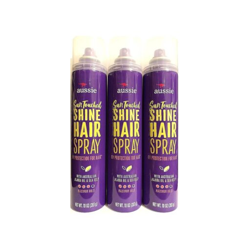 Sun-Touched Shine Hairspray, Maximum Hold 10 ounces ( Pack of 3 )