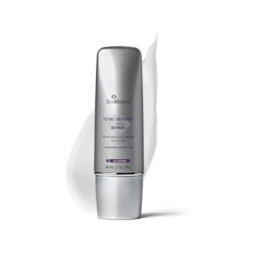 SkinMedica Total Defense + Repair SPF 34 Sunscreen for Face, This Lightweight, Facial Sunscreen is Ideal for Oily and/or Combination Skin, 2.3 Oz