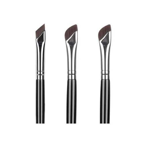 Etercycle Eyeliner Brushes Set, Fine Angled Eyeliner Eyebrow Concealer Brushes, Upgraded Sickle Ultra Thin Slanted Flat Angle for Beauty Cosmetic Tool ( 3 Pieces )