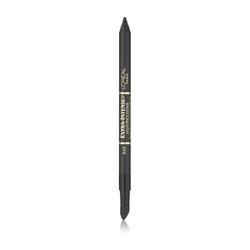 L'Oreal Paris Extra-Intense Pencil Eyeliner, Black, 0.03 oz ;