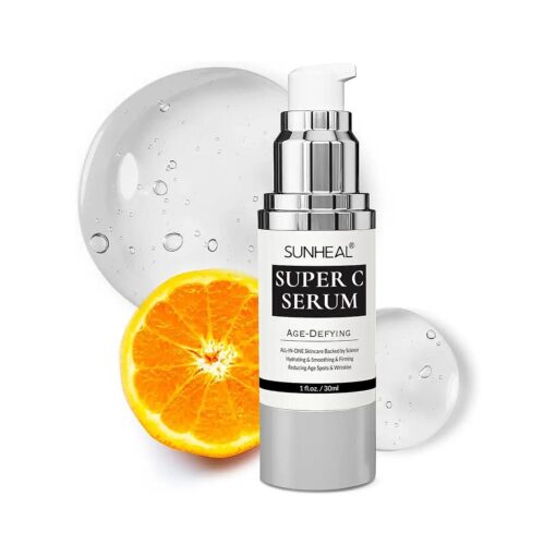 Vitamin Super C Serum for Women over 70, Rapid Anti Aging Serum, Face Lift Cream, Super Hydrates, Softens, Lifts and Firms, Fights Wrinkles, Reduces Dark Spots and Age Spots ( 30ml-1PCS )