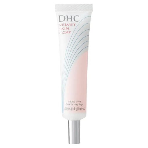 DHC Velvet Skin Coat, Mattifying Makeup Primer, Powder-Gel Formula, Minimizes look of pores, fine lines, and Imperfections, All skin types, Fragrance and Colorant Free, 0.52 oz, Net wt