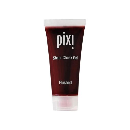 Pixi Beauty Sheer Cheek Gel - Flushed | Gel Blush For A Sheer Flush Of Colour | Oil-Free & Fragrance-Free Hydrating Liquid Blush | 0.45 Fl Oz