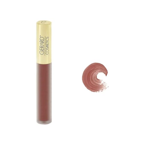 Gerard Cosmetics HydraMatte Liquid Lipstick 1995 | Rosy Brown Lipstick with Matte Finish | Long Lasting and Non-Drying | Super Pigmented Fully Opaque Lip Color