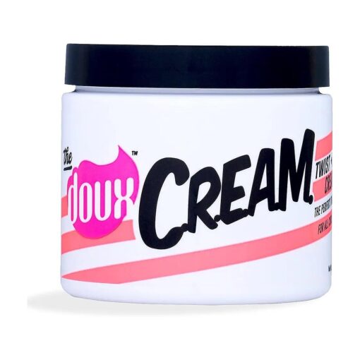 The Doux C.R.E.A.M Twist & Curl Cream, Curl Defining Cream, Boost Curl Moisture and Definition