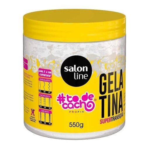 Salon Line - Linha # ToDeCacho - Gelatina Super Transicao 550 Gr - ( # ImWithCurls Collection - Super Transition Gelatin Net 19.40 Oz )