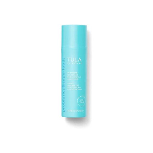 TULA Skin Care So Smooth Resurfacing & Brightening Fruit Enzyme Mask - Face Mask to Smooth and Brighten Skin, Evens the Look of Skin Tone, 1.76 oz .