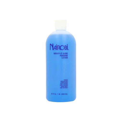 Nairobi Wrapp It Shine Foaming Lotion for Unisex, 32 Ounce