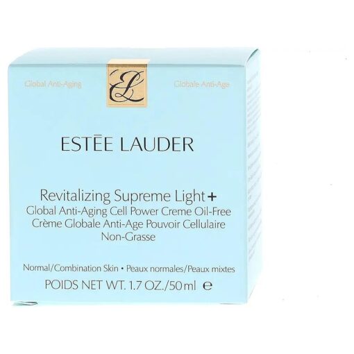 Estee Lauder Revitalizing Supreme Light +Global Anti-Aging Cell Power Creme Oil Free, 1.7 Fl Oz