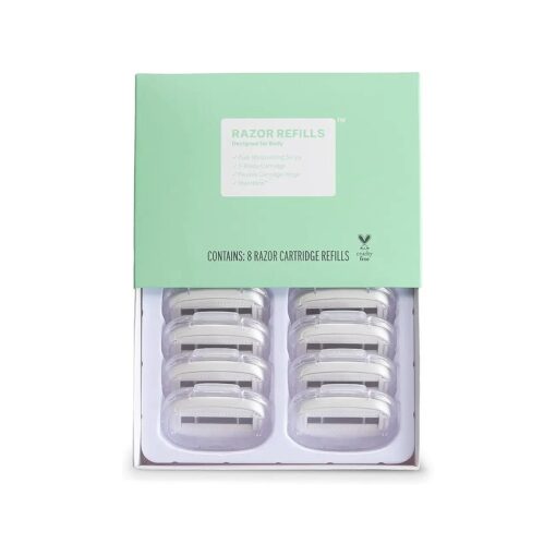 Brandless Razor Starter Kit and Refills, Designed for Body ( Refills )