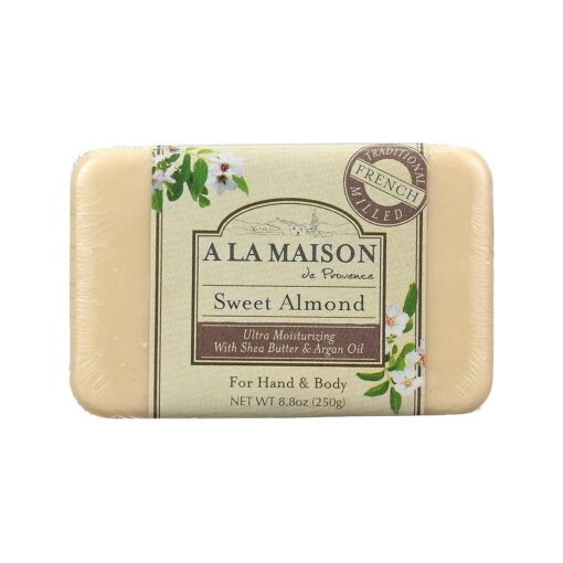 A La Maison De Proven Bar Soap, Sweet Almond, 8oz