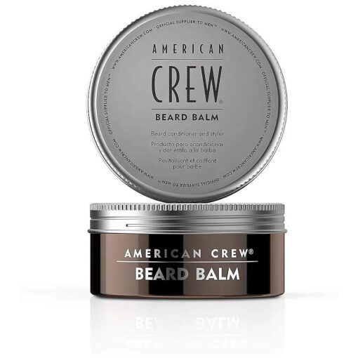 American Crew Beard Balm, Conditioner & Styler, Sweet Almond Oil, Shea Butter, 2.3 Fl Oz