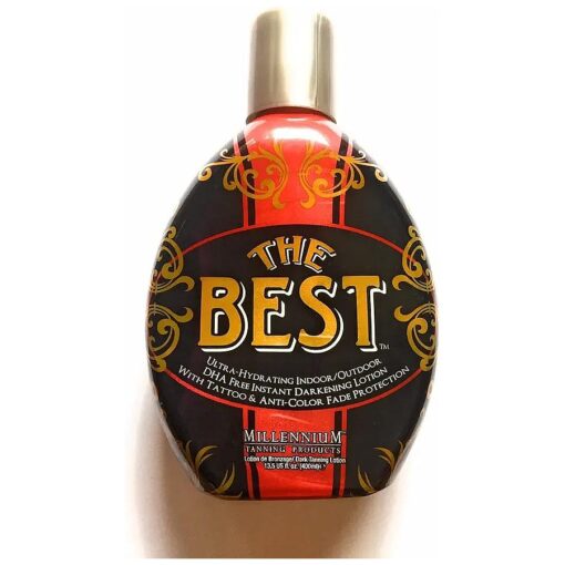 Millennium Tanning The Best, Bronzer Tanning Lotion, 13.5 Ounces