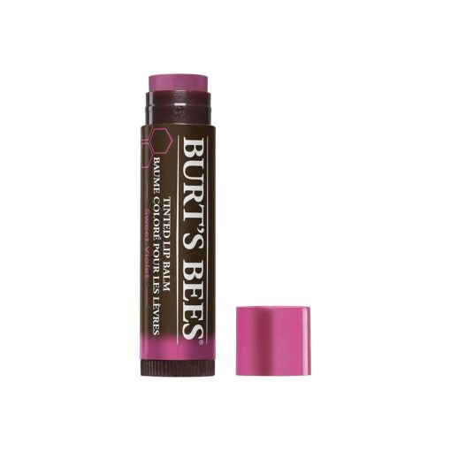 Burt 's Bees 100 % Natural Tinted Lip Balm, Sweet Violet with Shea Butter & Botanical Waxes - 1 Tube