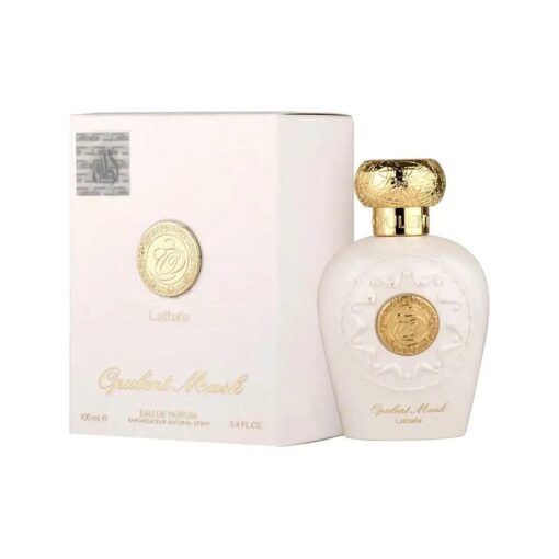 Lattafa Perfumes Opulent Musk EDP-100ML/3.4Oz| sweet-spicy, Woody, Leather, floral, Musk, Amber and Patchouli ( Opulent Musk )