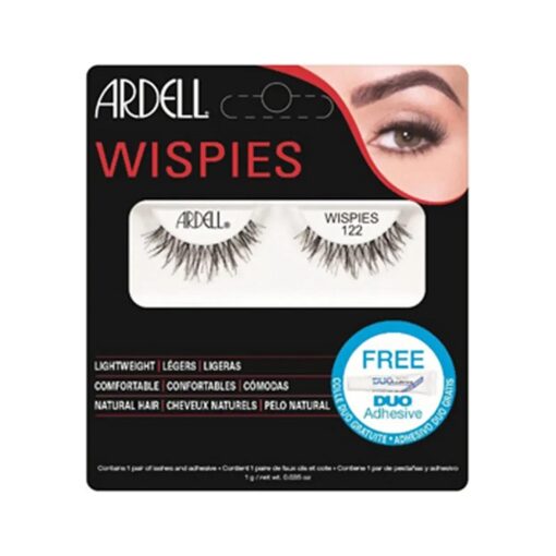 Ardell Wispies Eye Lashes, No, 122 Black