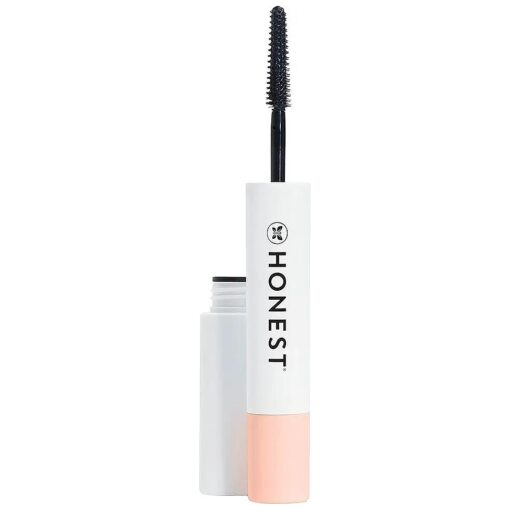 Honest Beauty 2-in-1 Extreme Length Clean Mascara + Lash Primer | Lengthening + Volumizing | EWG Verified + Cruelty Free | Black, .27 fl oz