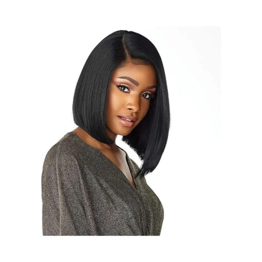 Sensationnel Butta Lace Front Wigs - Butta unit 1 extra wide 5 inch deep part synthetic wig preplucked hairline HD lace with Babyhair - Butta unit 1 ( T4/PEACH )