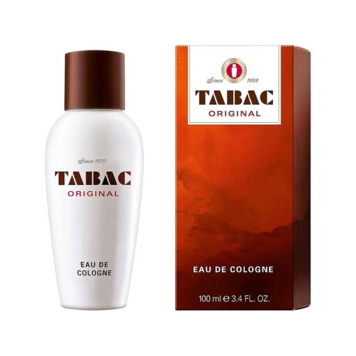 Tabac Maurer & Wirtz Tabac Original Eau de Cologne Splash for Men, 3.4 Ounce