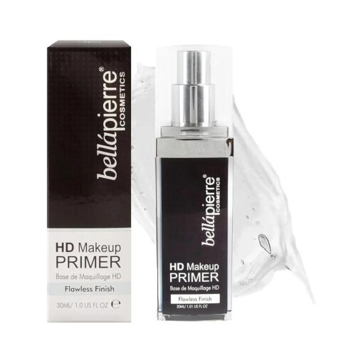 bellapierre HD Makeup Primer for a Smooth, Clear Complexion | Cruelty-Free & Non-Toxic | Talc-Free Face Concealer - 1.01 Fl, Oz .