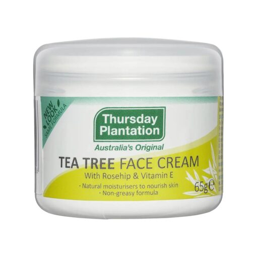 Thursday Plantation Tea Tree Face Cream with Rosehip and Vitamin E - 65 g