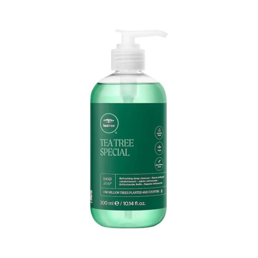 Tea Tree Hand Soap, Liquid Hand Wash with Tea Tree, Deep Cleans + Refreshes