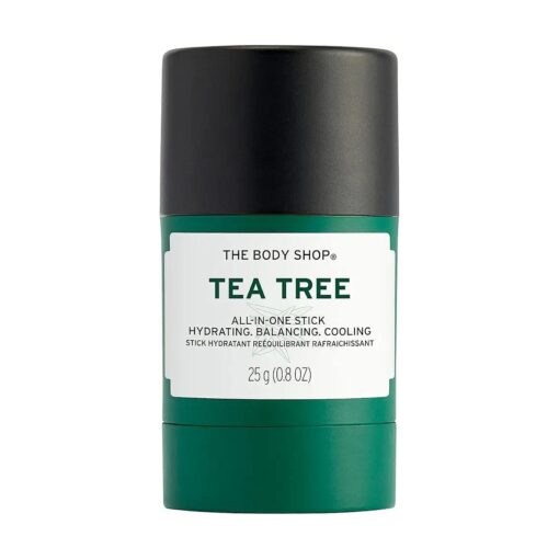 The Body Shop Tea Tree All-In-One Stick - Hydrating, Balancing, Cooling - For Oily, Blemished Skin - 0.8 oz