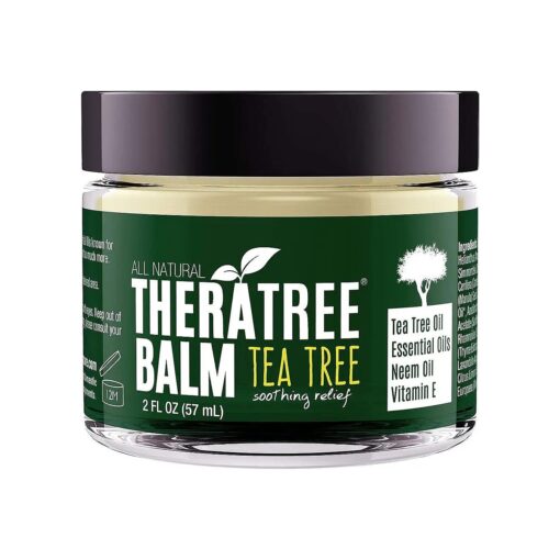 Tea Tree Oil Balm with Neem Oil - Helps Fight Skin Irritation and Helps Soothe Dry, Itchy Skin TheraTree