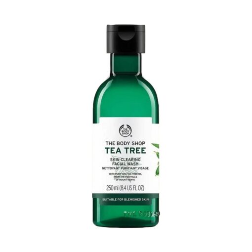 The Body Shop Tea Tree Skin Clearing Facial Wash - Purifying Vegan Face Wash For Oily, Blemished Skin - 8.4 oz