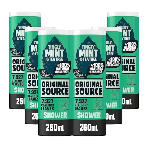 Tea Tree & Mint Shower Gel 250ml - ( Pack of 6 )