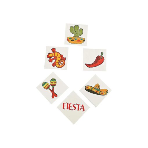 FIESTA TATTOO ASST - Apparel Accessories - 72 Pieces