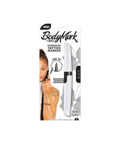 BIC BodyMark Temporary Tattoo Marker, Fine Tip Black