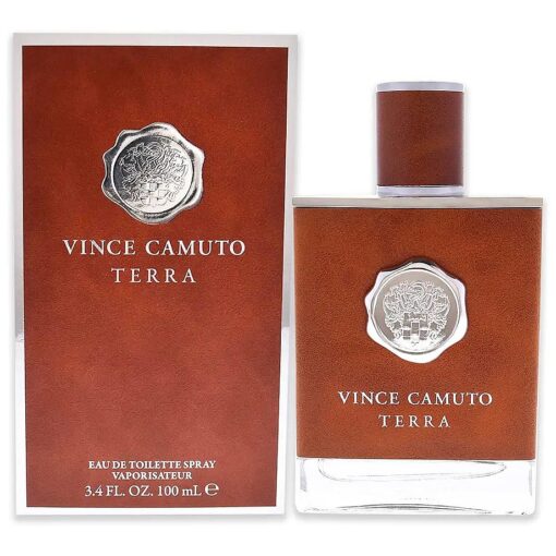 Vince Camuto Terra Eau de Toilette Spray for Men, 3.4 Fl Oz