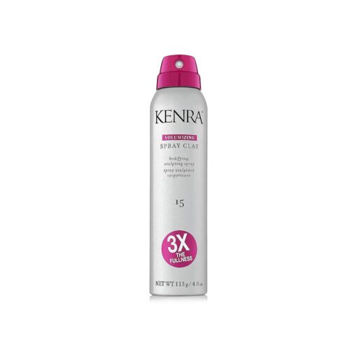 Kenra Volumizing Spray Clay 15 | Bodifying, Fullness Spray | 3X The Fullness | Medium Hold | Provides Texture & Volume With A Long-Lasting Finish | All Hair Types