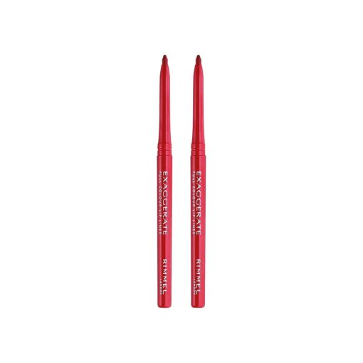 Rimmel Exaggerate lip liner, Red Diva, 2 Count