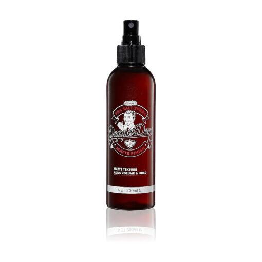 Sea Salt Spray, Men 's Texturising Hair Sea Salt Spray For Wavy Messy Hairstyles, Matte and Textured Finish Sandalwood Scent, 1 x 200ml