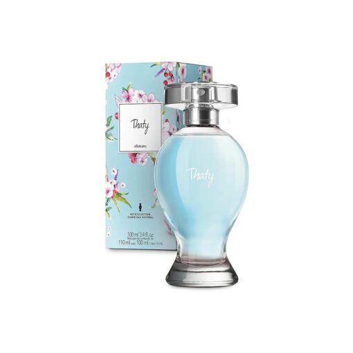 O BOTICARIO Thaty Boticollection Eau de Toilette, Long-Lasting, Fresh Floral Fragrance Perfume for Women, 3.4 Ounce