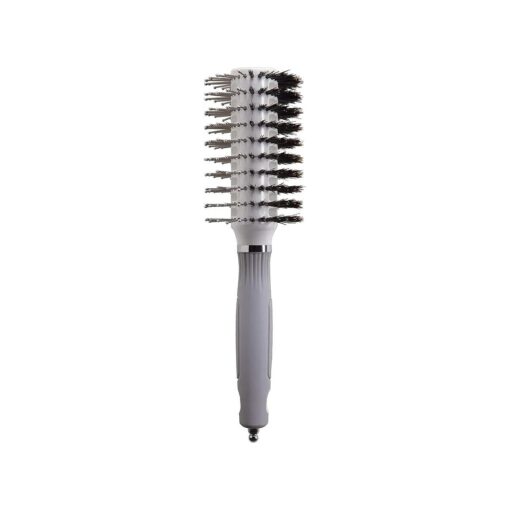 Olivia Garden Turbo Vent Oval Twin & 100 % Boar Hair Brush