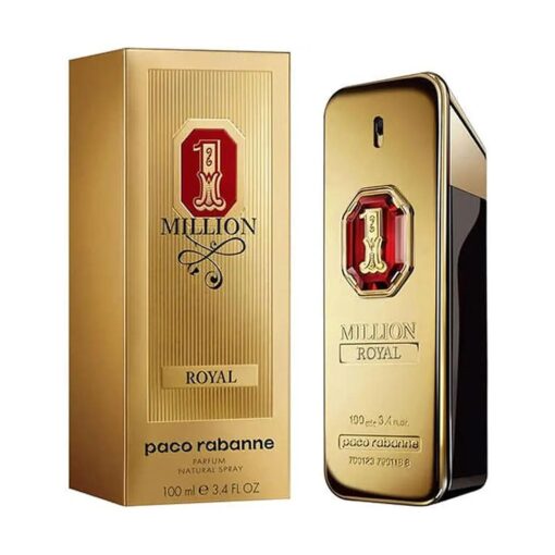 Paco Rabanne One Million Royal Perfum Spray For Men, 3.4 Ounce